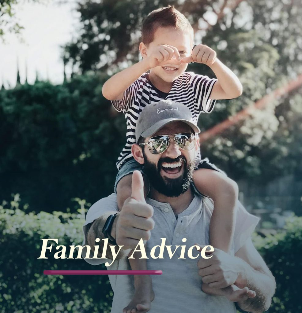 Relationship and Liftstyle - Category - Family Advice